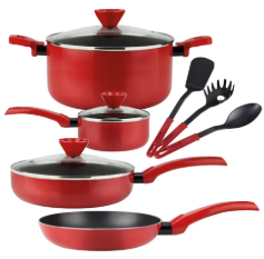 Batería 5 Piezas Rojo