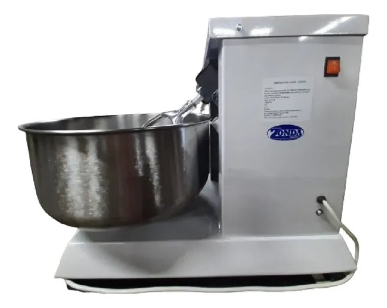 AMASADORA ELECTRICA DE 20 KG CON TACHO GIRO LIBRE ZONDA