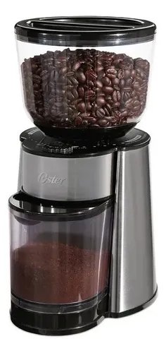 Molinillo De Café Oster Automatico Modelo Bvstbmh23ar Color Plateado