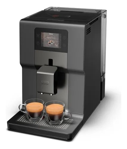 Cafetera Krups Intuition Preference Touch EA875 Cafetera Super Automática Gris