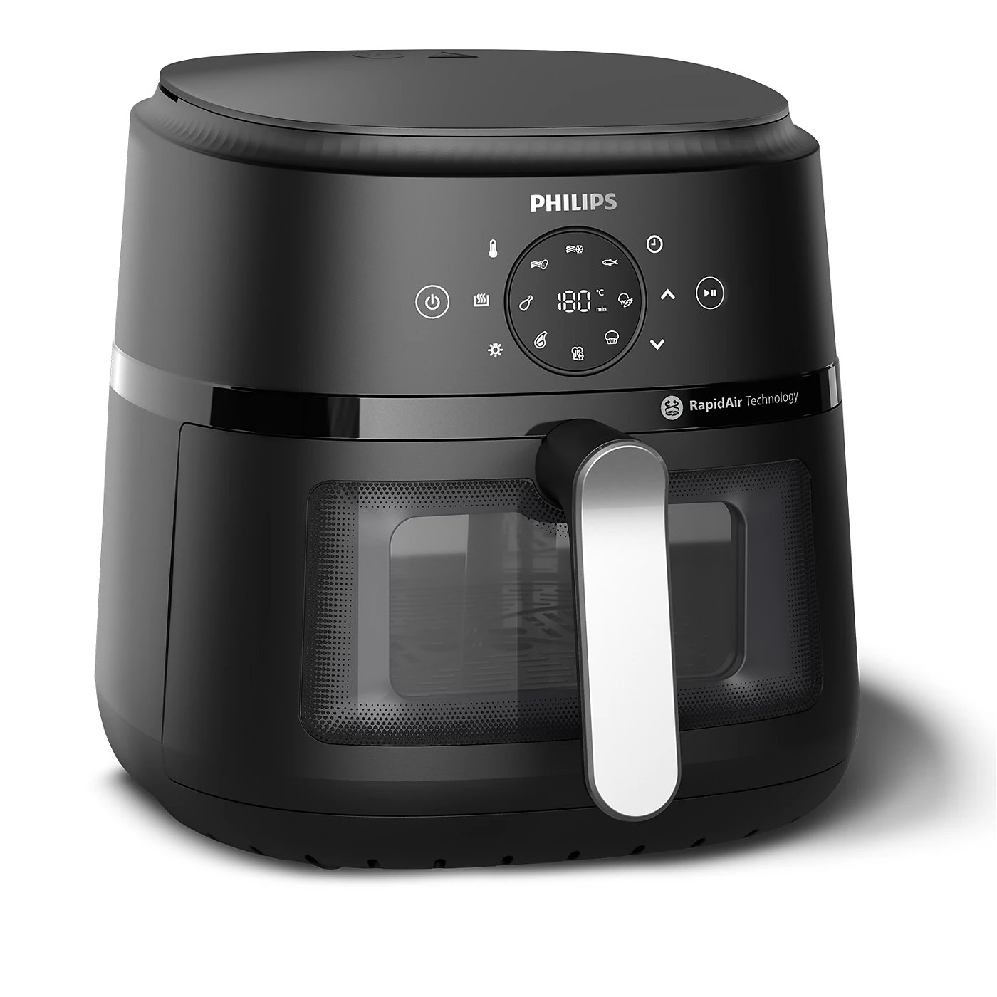 Airfryer serie 2000 de 6,2 l (plateado)