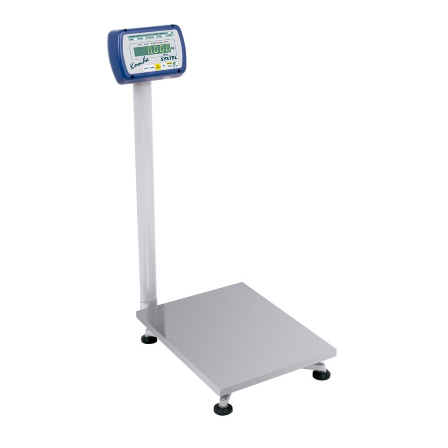 Komba Báscula de plataforma electrónica con mástil.