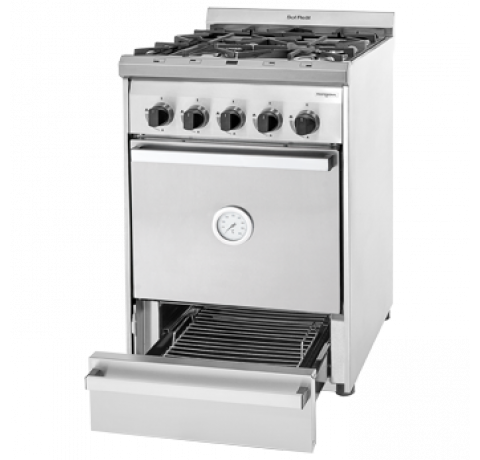 Cocina Profesional - Multi Gas con parrilla - 55 cm.