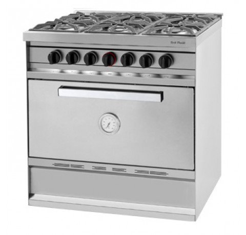 Cocina Mini 517 6 Hornallas / Puerta acero