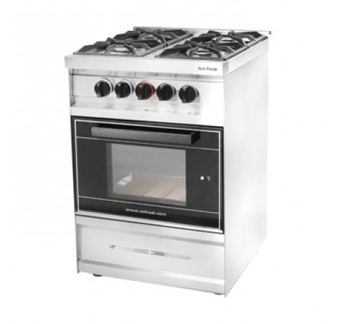  Cocina Mini 575V 4 H. / Puerta de vidrio