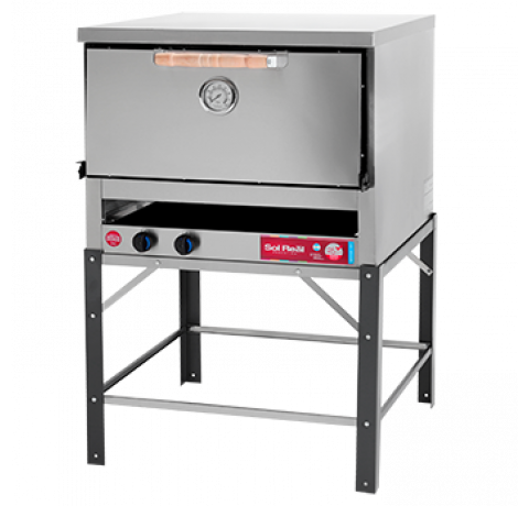 Horno 12 Pizzas Pastelero - Puerta acero