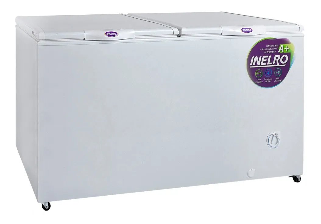 Freezer Horizontal Inelro FIH-550 470 Lts 2 Puertas Blanco
