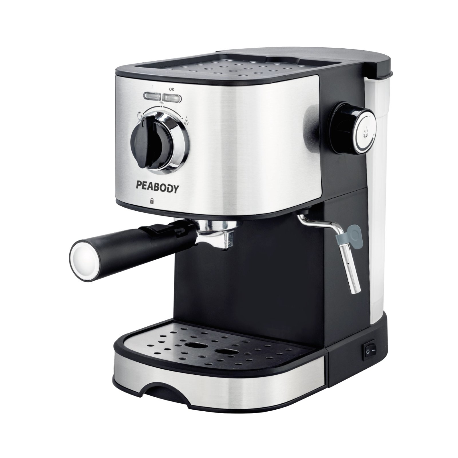 Cafetera Express 15 bar con Espumador PE-CE4601IX
