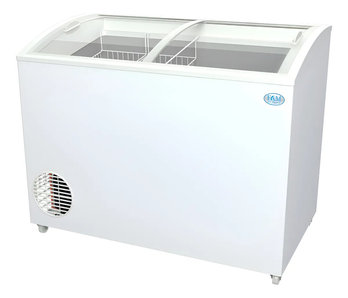 Freezer Exhibidor Conservadora De Helados Fam 220 Lts Blanco