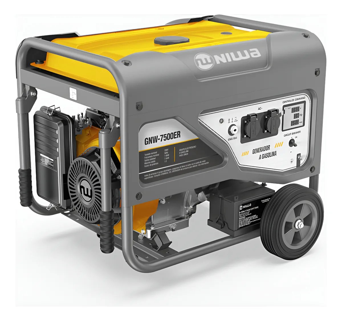 Generador Grupo Electrogeno Monofasico 7.5kw 16hp Niwa